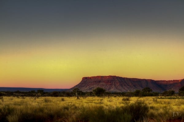 Dusk at Kings Canyon