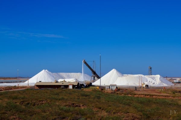 Salt Farm in Port Hedland