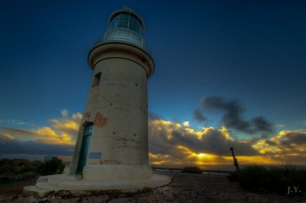 Sunset Behind Vlaming Head Lighthouse